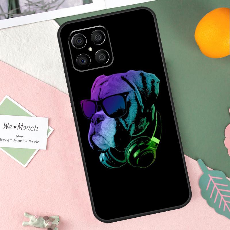 French Bulldog Case For Honor 200 Pro 50 70 90 Lite X9b X9a X8b X8a X8 X9 X9c Honor Magic 7 5 6 Pro Cover