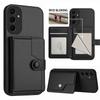 For Samsung Galaxy A55 5G Case RFID Blocking Card Holder Kickstand TPU + PU Leather Phone Back Cover