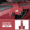 RSQ1 Valve Stems Caps Car Hooks Cable Key Self-Adhesive Dashboard Wall Hanging Hook For Volkswagen VW Golf Polo 4 5 6 Passat B5 B6 B7