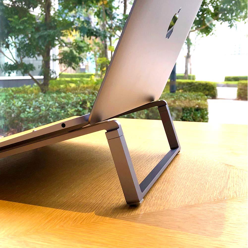 Rain Design mBar Pro Folding Laptop Stand | Aluminum Alloy Construction | Durable | Precision Screwless Design | Craftsmanship | Minimalist Design | M