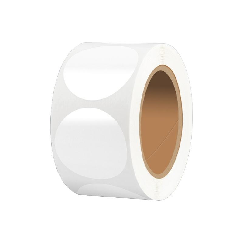 500 Buc. Autocolante Transparente Rotunde de Sigiliu Autocolant PVC Adeziv Etichete de Ambalaj pentru Sigilarea Plicurilor, Cărților, Ambalajelor Cutiei Poștale