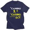 Custom Buen Camino De Santiago T Shirt for Men 100 Cotton Tshirt Casual Tee El Camino Way Tshirt