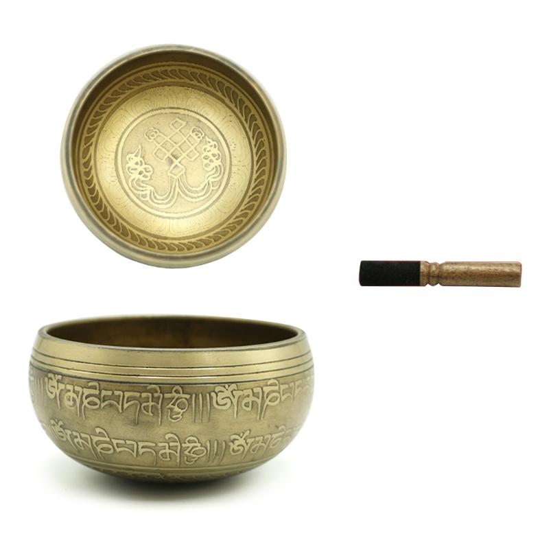 

Handmade Buddha Sound Bowl Kit Sound Yoga Spa Keeping Peace Supplies Gift
