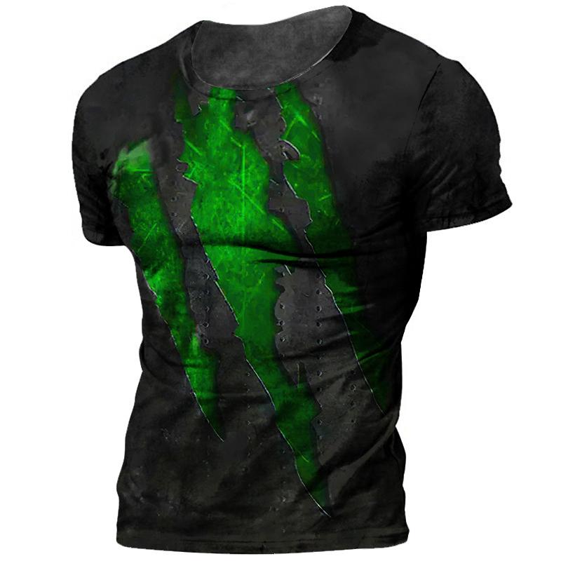 

Мужская/женская футболка с 3D градиентной полоской и принтом на открытом воздухе, для бега, фитнеса, спорта, топ с короткими рукавами, летняя модная свободная спортивная футболка с круглым вырезом 6XL