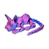 3D-gedruckte haarlose Katzenfigur bewegliche Gelenke Sphynx Katzenfigur Gelenktier