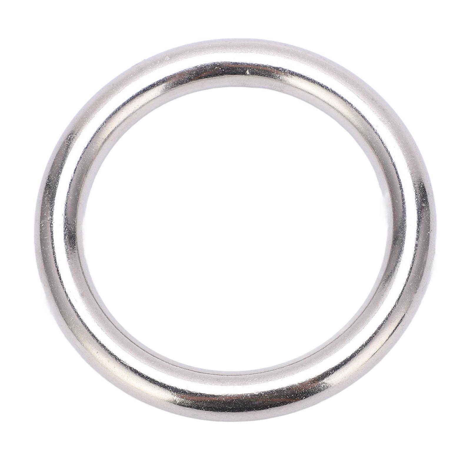 

Сварные уплотнительные кольца из нержавеющей стали, круглые сварные кольца для дайвинг-гамаков и сумок 10x60 мм