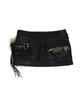 Tae Fur Bag Leather Skirt 001
