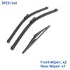 3PCS für Citroen C4 MK2 Fließheck 2010-2018 30" 26" 12" vorne hinten Wischerblätter Windschutzscheibe Windschutzscheibe Fensterschneider Zubehör 2015 2016 2017 2018