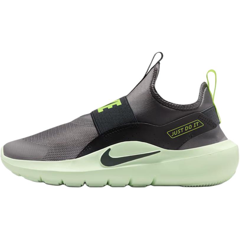 

Nike Flex Runner 4 Comfortable Fit Supportive Rebound Low Top Kids Running Shoes Unisex running shoes Dark-Gray Black IF2893-007 37.5