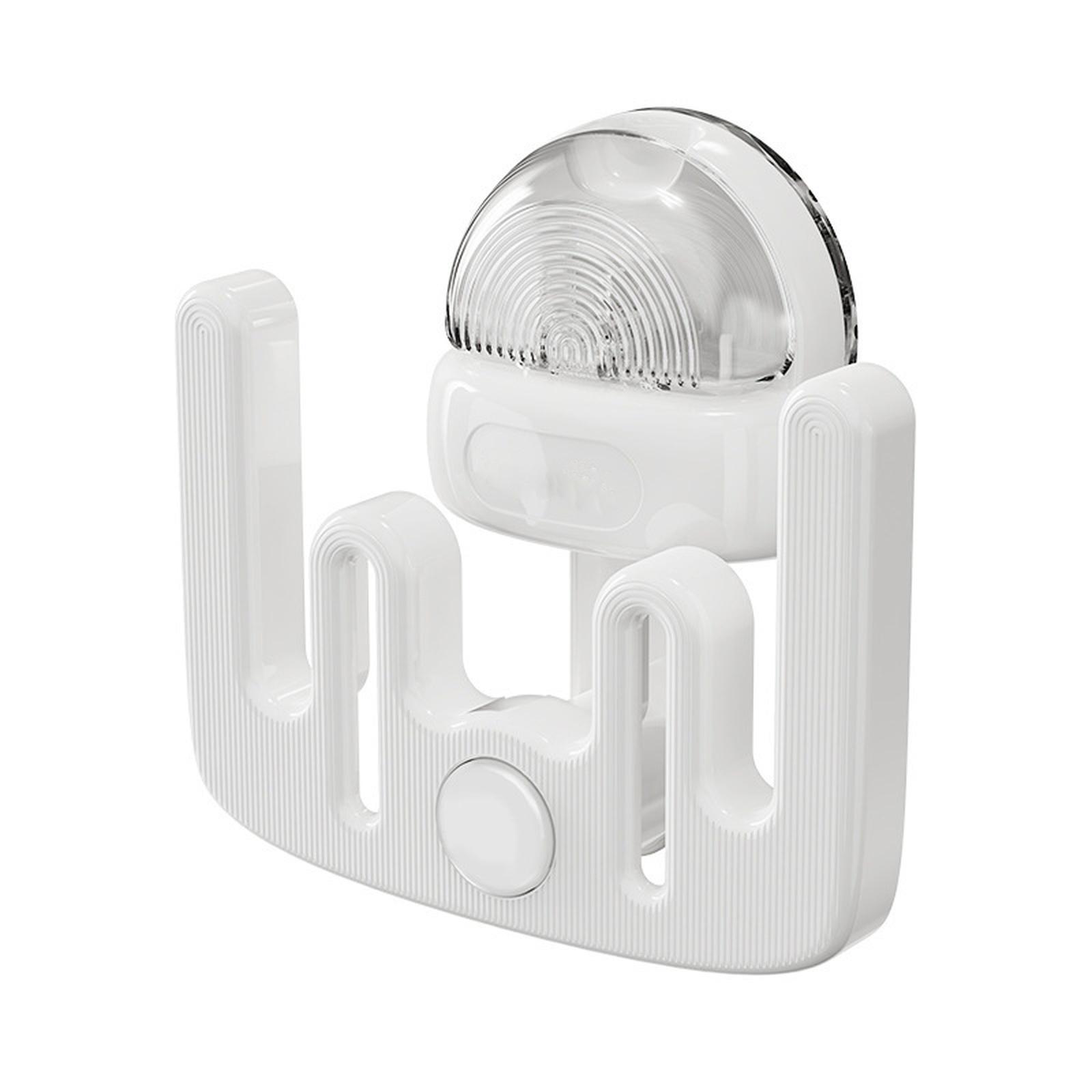 

Suction Cup Buckle Slipper Rack, Punch-Free Wall Mounted Bathroom Shoe Storage Holder one size білий