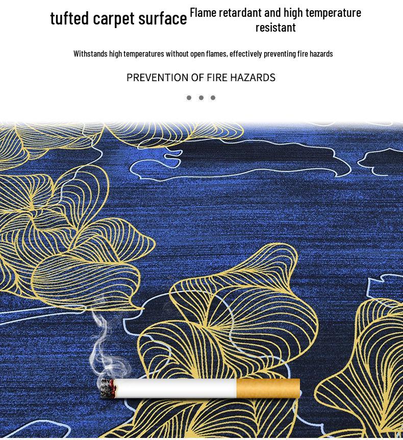 Billiard Room Nylon Carpet: Fireproof, Printed, Large Area, Wall-to-Wall for Halls & Clubs