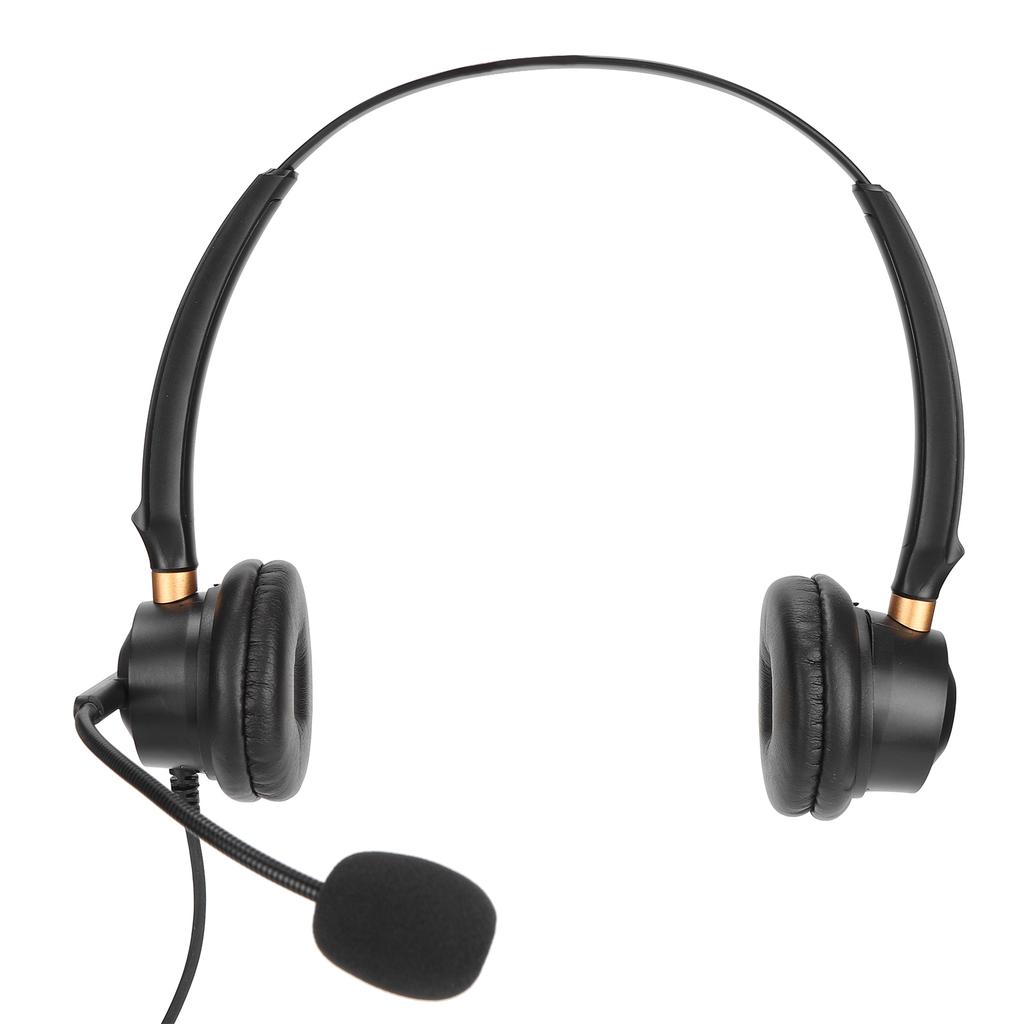 H600D‑2.5‑MV Customer Service Headset Support Volume Adjustment Telephone Headset with Noise Reduction Microphone