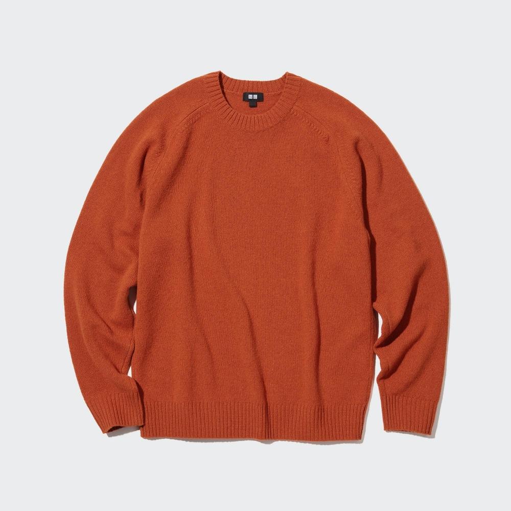 

Свитер премиум-класса UNIQLO JAPAN с круглым вырезом и длинными рукавами