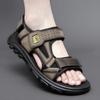 Hot Selling Summer Men Sandals Mens Casual Shoes Outdoor Men Leather Sandals Comfortable Versatile Breathable Walking Shoes