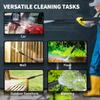 1800W High Pressure Washer, 150 Bar Pressure, 420 L/h Flow, Portable Power Washer Jet Wash Cleaner with Adjustable Nozzle, 6M Hose, Hose Reel