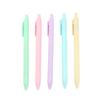 Macaron Color Click Ballpoint Pen - Creative Candy Colors for Students, Learning, Office, and Signature Use