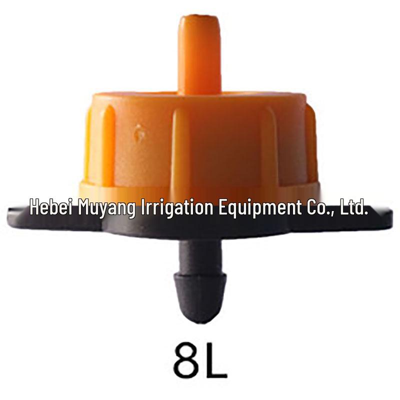Pressure Compensating Drip Emitter for Agriculture and Fruit Trees
