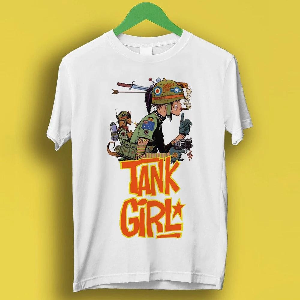 Tank Girl Feminist Charlie Dont Surf Meme Gift Funny Tee Summer Unisexs and Womens Loose and Breathable Tshirt Top S
