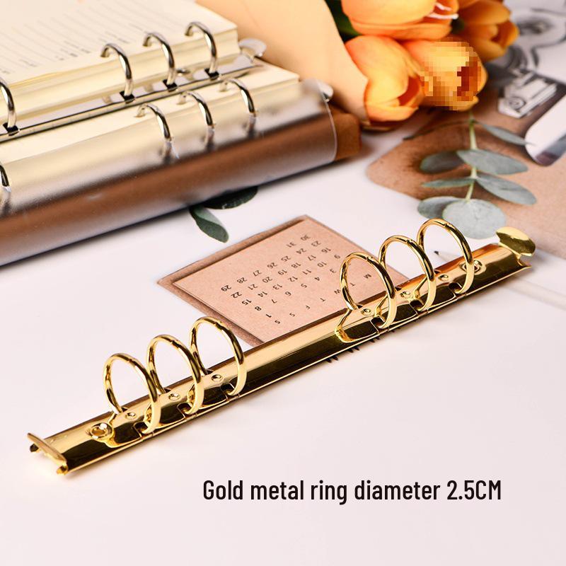A5 Metal Binder with Removable Rings for Students and Office Use