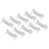 50Pcs/set White Roof Molding Clip Fastener Retainer 7403A143 Fit for Mitsubishi Lancer Outlander Sport 2011-2017 Plastic