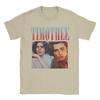 Timothee Chalamet Vintage T Shirts for Unisex Pure Cotton Vintage TShirt Round Collar Tee Shirt Short Sleeve Clothes Party