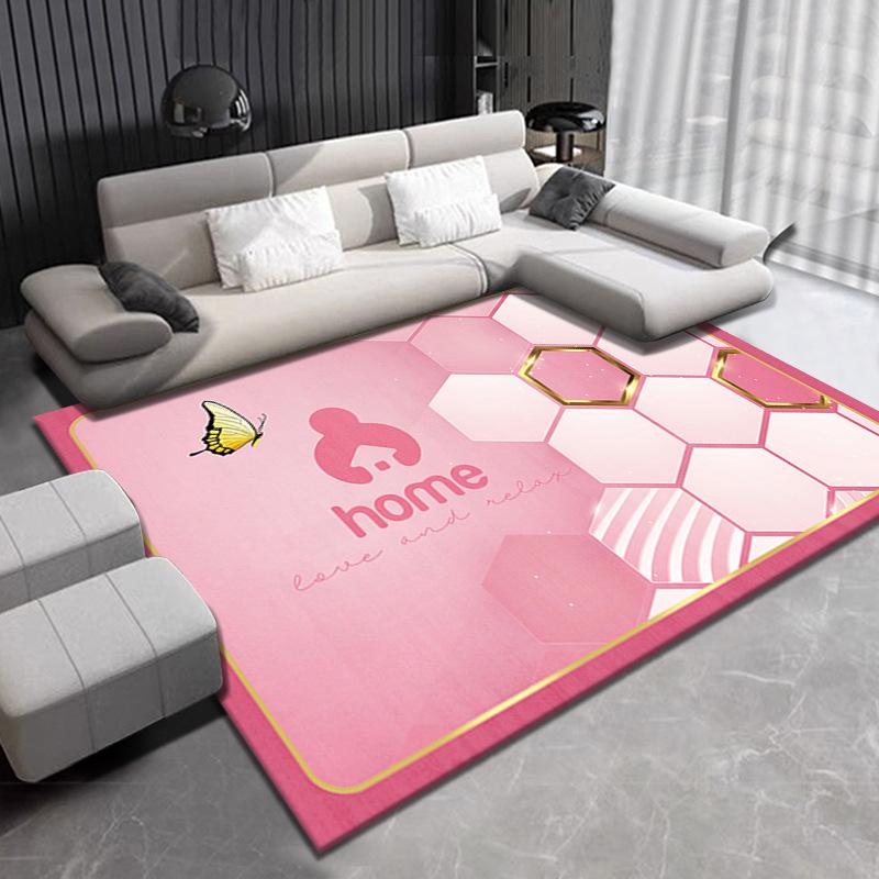 Nordic Light Luxury Sofa Tea Table Carpet Modern Simple Living Room Carpet Home Bedroom Carpet