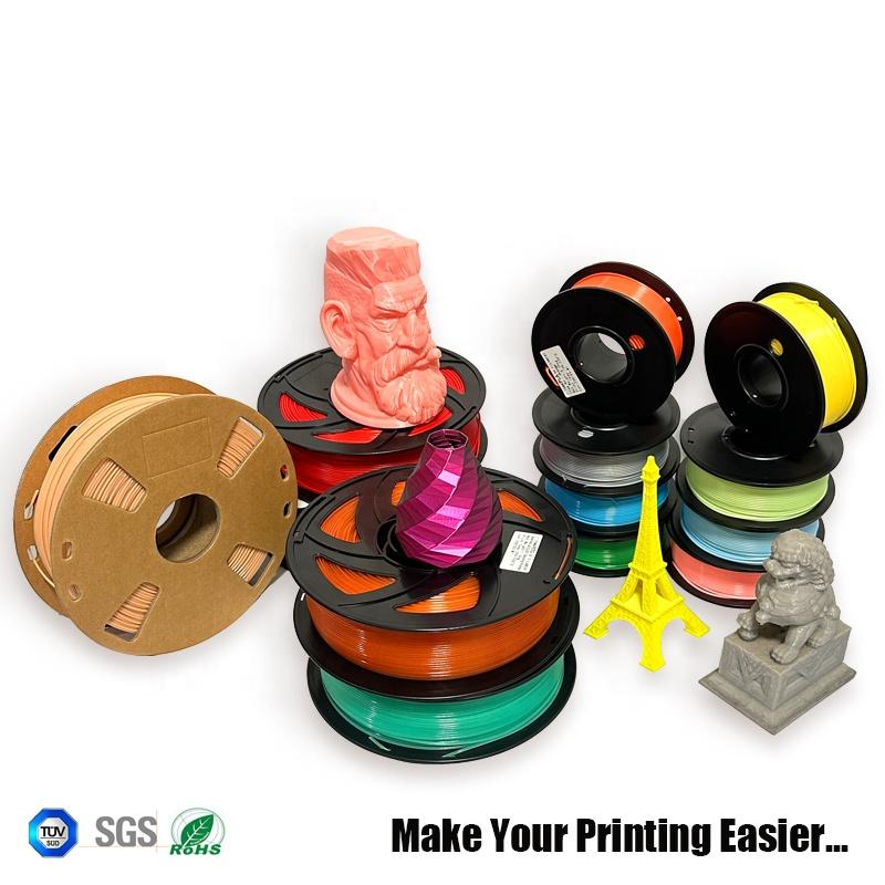 1kg 3D Printer Filament 1.75mm PLA ABS PETG Plastic Rods for 3D Printing