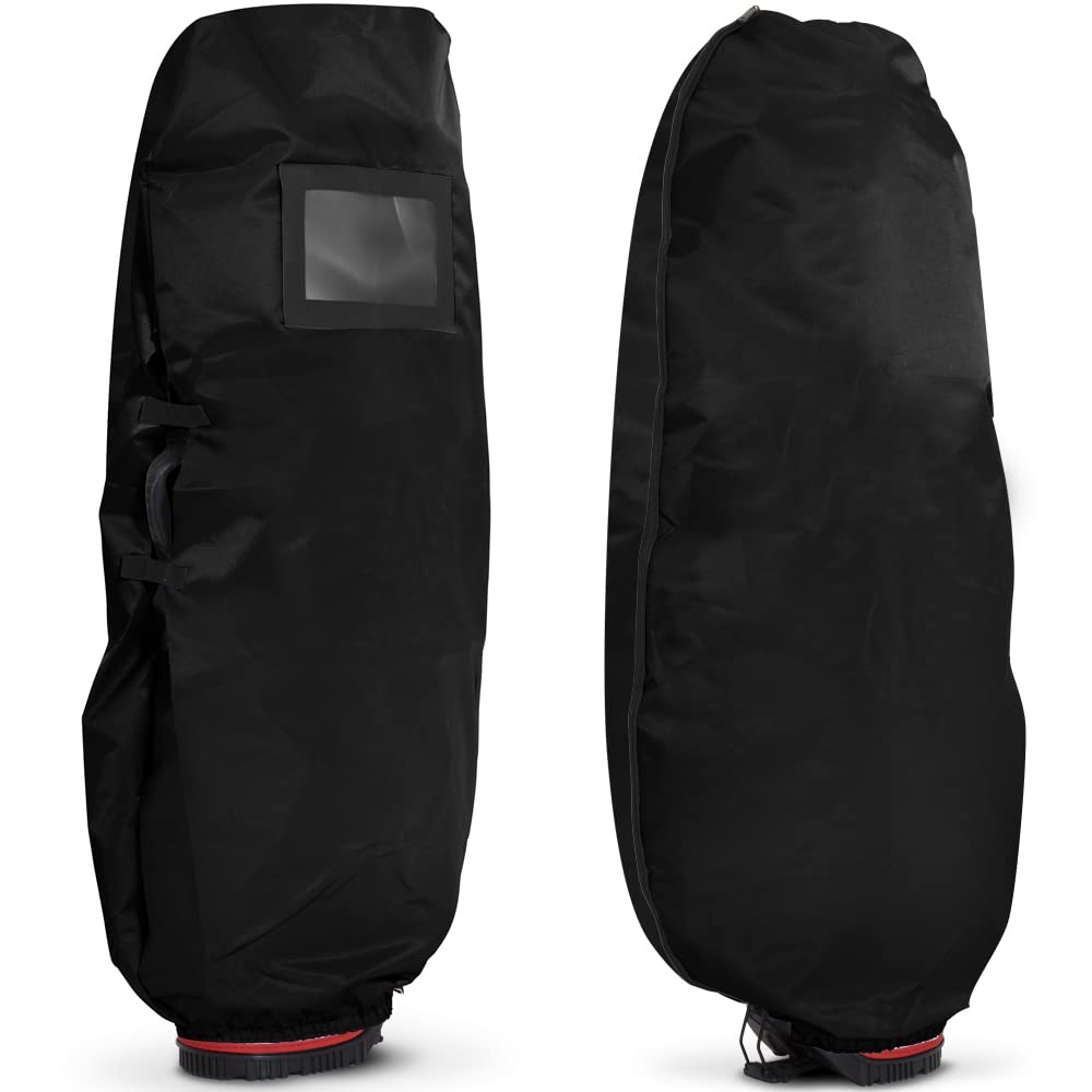 

PYKES PEAK Lightweight 12 Colors Golf Travel Cover up to Golf Bag Caddy Bag Cover Foldable Stylish Series Pikes Peak [Ultra [Supports 9.5 / 48 ]