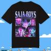 Vintage Saja Boys K-kPop Demon Hunters Print T-Shirt Anime Short Sleeve Tee Summer Girl Boy Shirt Casual Tops Crewneck Clothing