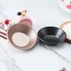 6 Pcs Egg Tart Mold Non-stick Anti-sticking Baking Supplies Easy To Clean Holder Carbon Steel Tools