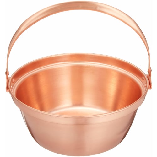 Marushin Copperware, Endo Shoji Copper Mountain Vegetable Pot (without tin lining), 30cm, ASV01030