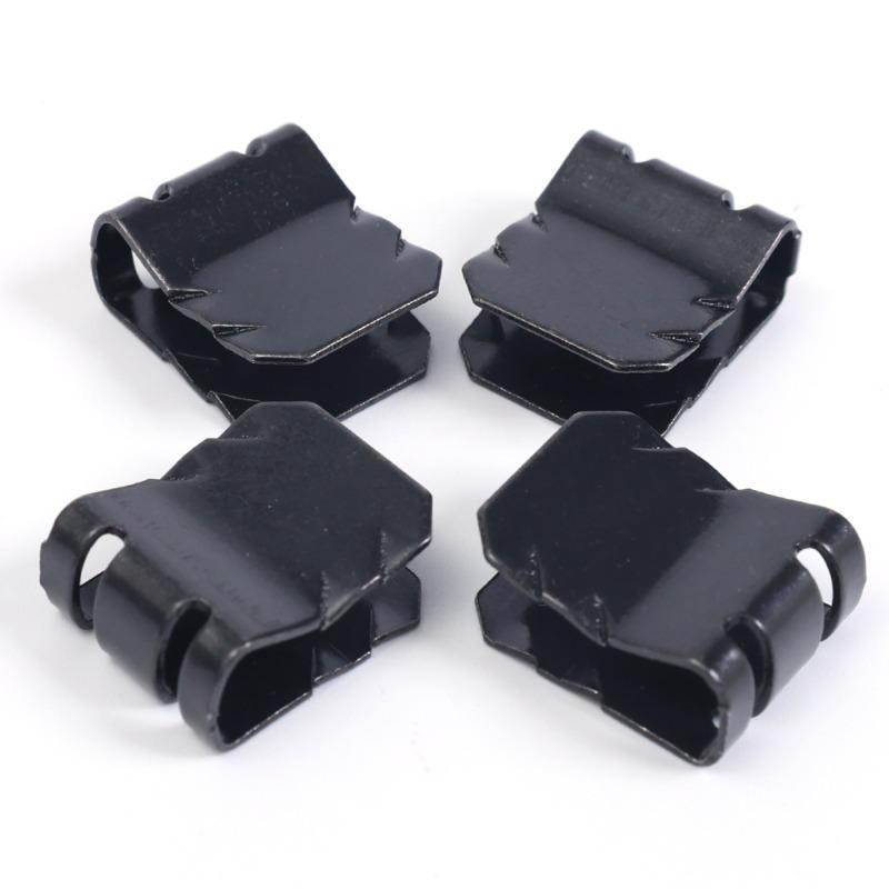 30/10pcs U-shape Clips Car Front Fender Bumper Cover Clip Kit Engine Guard Buckle for Auto Motorcycles Trucks Mudguard Fastener