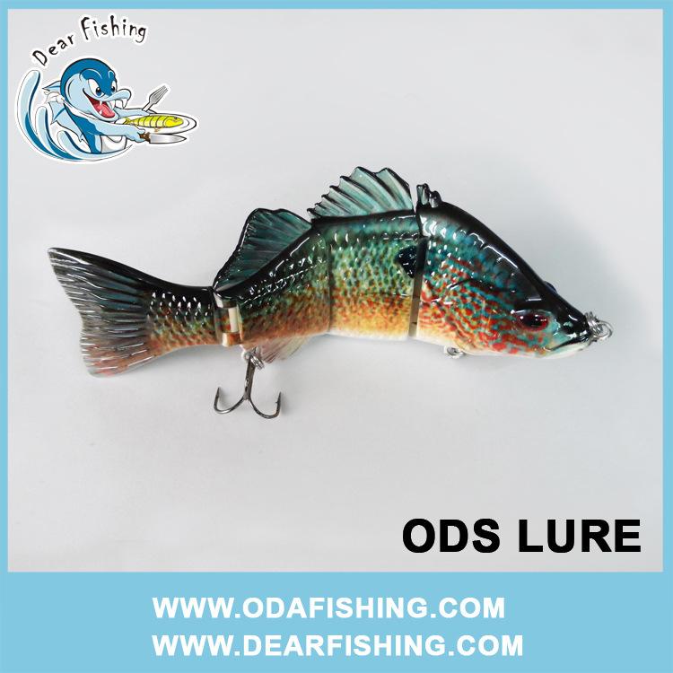 Luya Bait Multi-Section Fish 140Mm/43G Plastic 4-Section Bait Sea Fishing Luya Simulation Bait Hard Bait