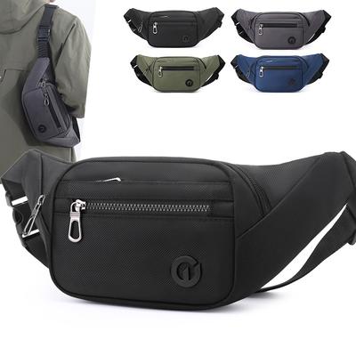 Marsupio da Uomo Idrorepellente Borsa a Tracolla da Spalla per Sport all'Aria Aperta Borsa da Petto