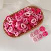 500pcs High Elastic Basic Hair Rope Set Candy Color Colorful Hair Tie Fashion Rubber Band  Ladies