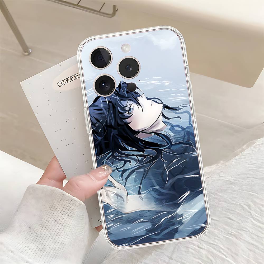 Cute T-Tokitos M-Muichiros Phone Case For Iphone17 16 15 11 13 14 Pro Max 7 8 Plus X Xr Xs Max Se2020 12mini Transparent Cov