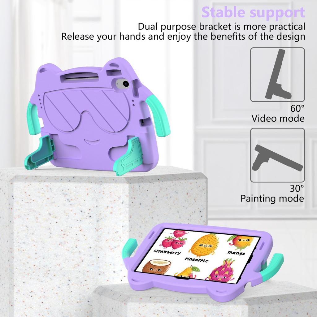 EVA Kids Safe Case for IPad 10th 11th 12th Gen A16 A19 IPad Air11 Pro11 10.2 9th 8th 7th Air 4 5 Pro10.5 Stand Cover Funda Capa