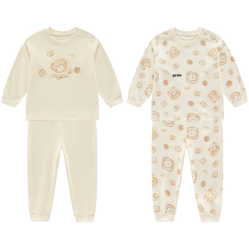 Rabi Kids  Pure Cotton Long Sleeve Thermal Set 100