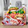 Card Captor Sakura Cartoon Blankets Fashion Blankets Warm Flannel Soft Comfortable Blanket Home Travel Blanket Birthday Gift#(2)