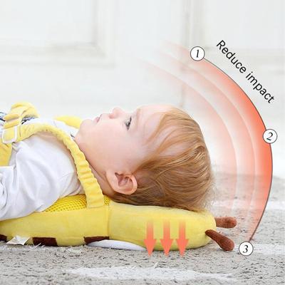 Head Protection Safety Cushion Kids Baby Protection Backpack Wearing Safety Cushion With Adjustable Fixation Straps