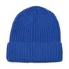 Autumn and winter new cotton wool hat light board solid color striped knitted hat ear protection warm winter hat men