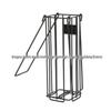 Portable Push-Down Tennis Ball Retriever and Collection Basket