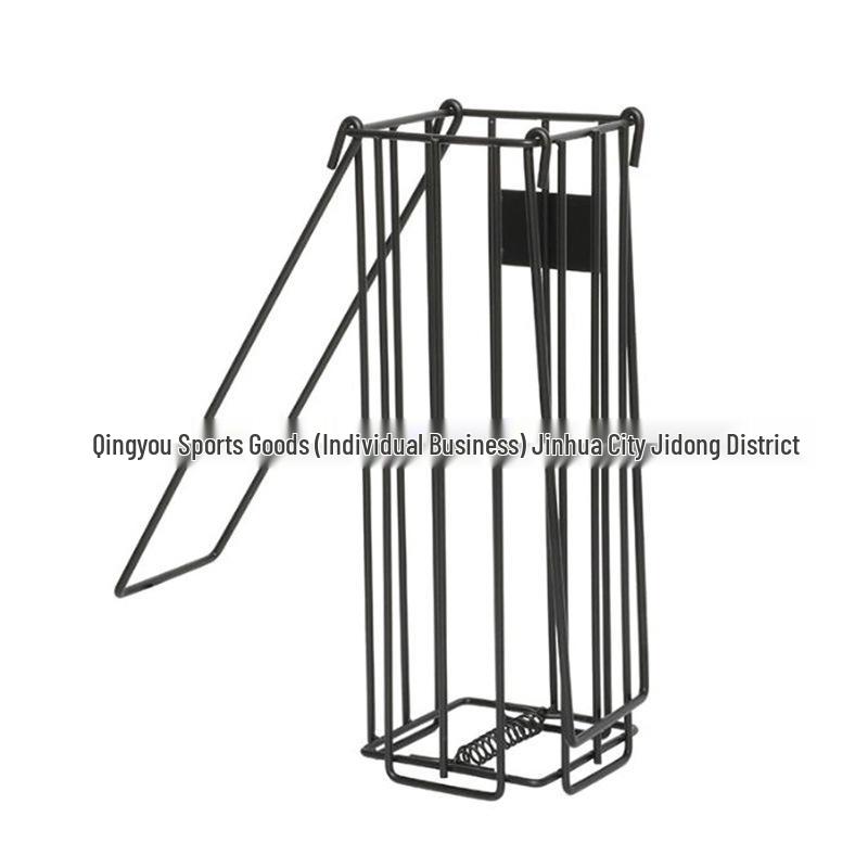 Portable Push-Down Tennis Ball Retriever and Collection Basket