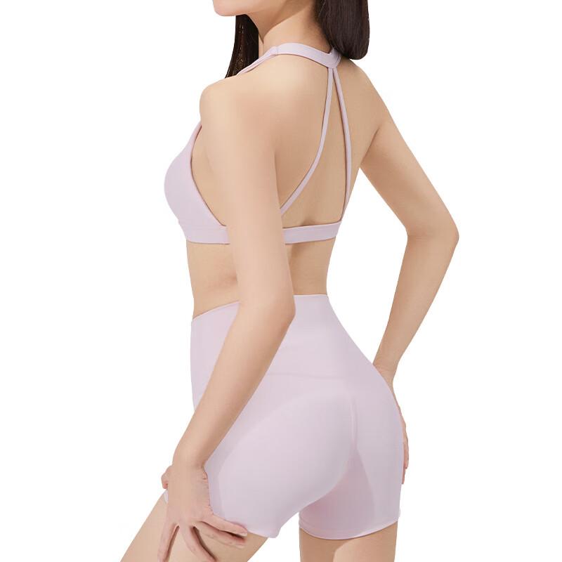 Women's Padded Sports Bra & Yoga Shorts Set