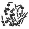 Pack of 20 Plastic Rivet Clips for Bike Fairing Trim For & For Suzuki