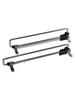 Telescopic Hanger Rods for Closet 2 Pcs Adjustable Design for Efficient Use