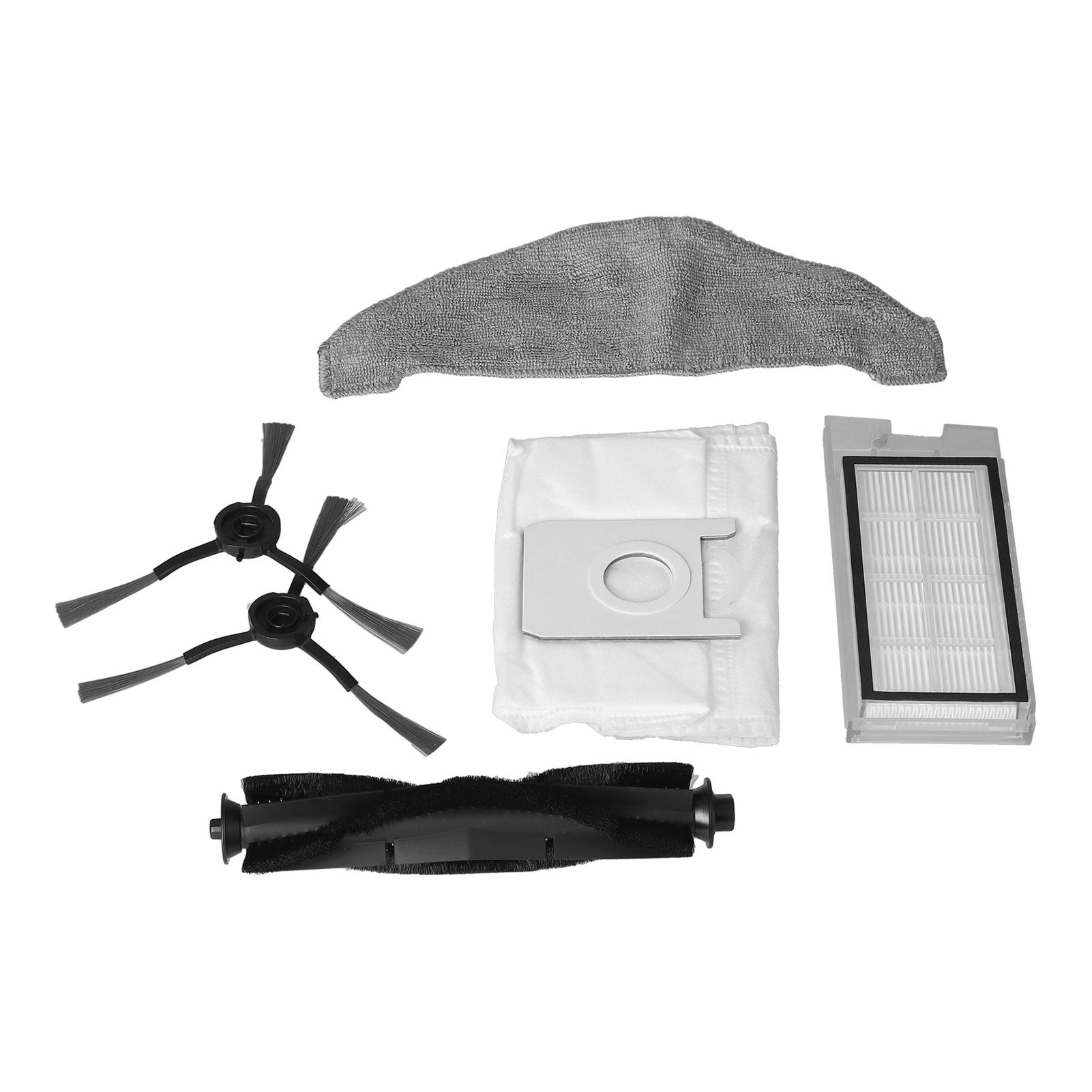 

Sweeping Robot Accessory Kit Main Brush Dust Bag Filter Replacement Fit for ROIDMI EVE Plus Series
