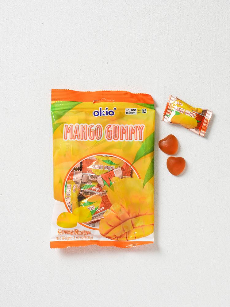 Okio Mango Gummy Candy 100g 1ea