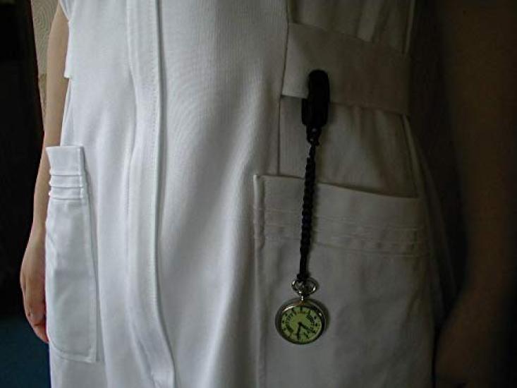 SPQR Nurse Watch Made In Japan Reflects the Voices of Doctors and Nurses Selectable Pure Silk Strap Carefully Made In Japan Nurse Watch Hanging Clock
