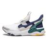 Li Ning Comfortable Versatile Low-Top Casual Shoes Kids sneakers Standard-White Navy-Blue Antarctic-Gray YKCU102-5